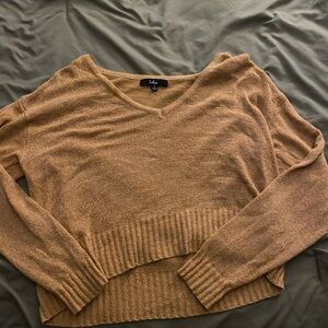 Lulu’s tan/yellow long sleeve size medium